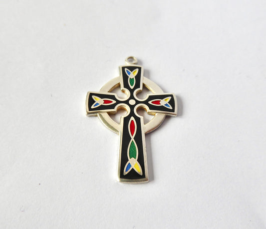 Irish Silver Celtic Cross