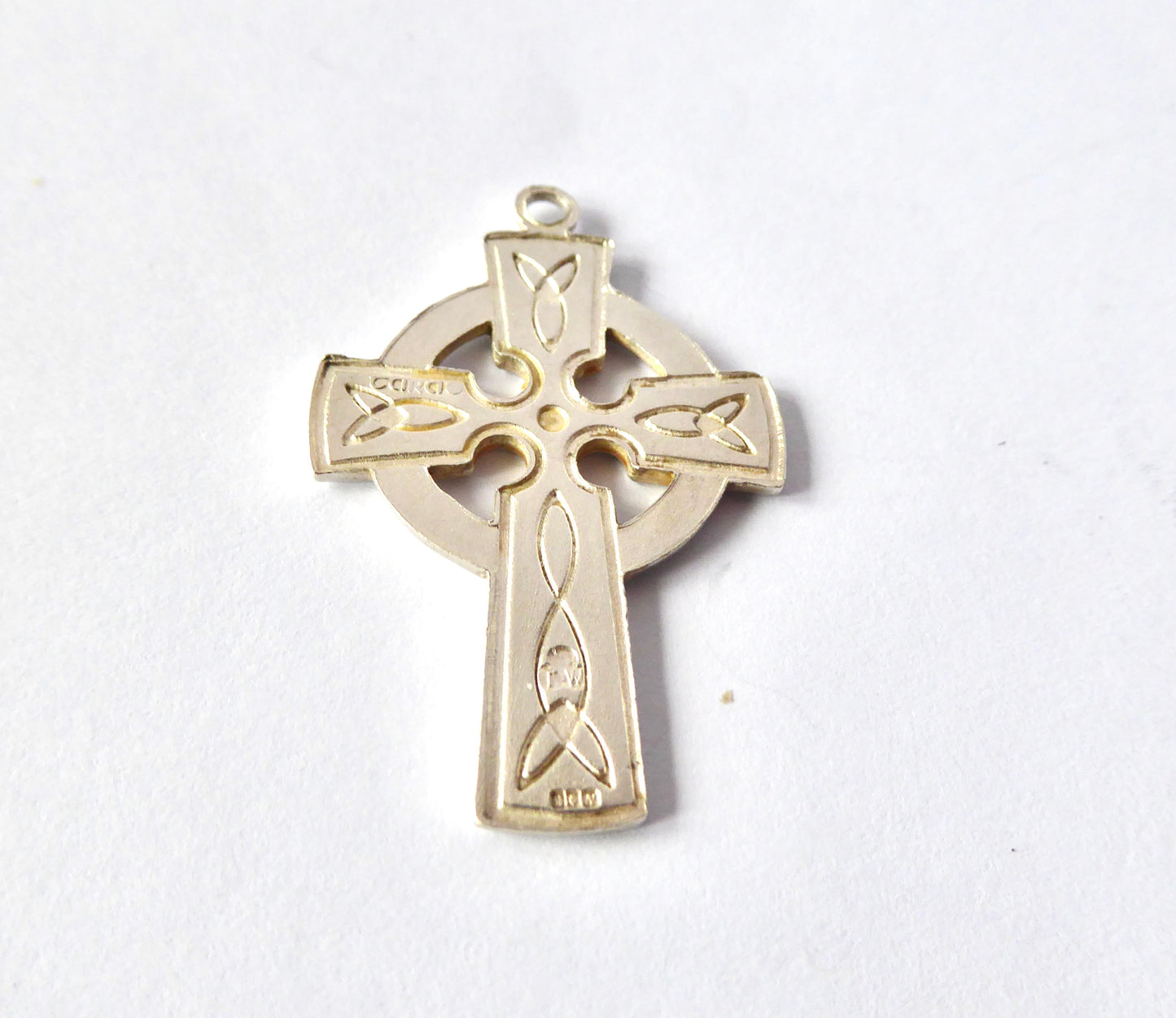 Irish Silver Celtic Cross