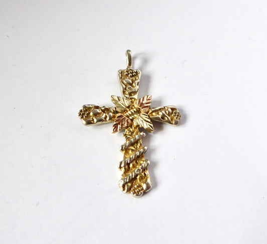 Antique Gold/Silver Cross