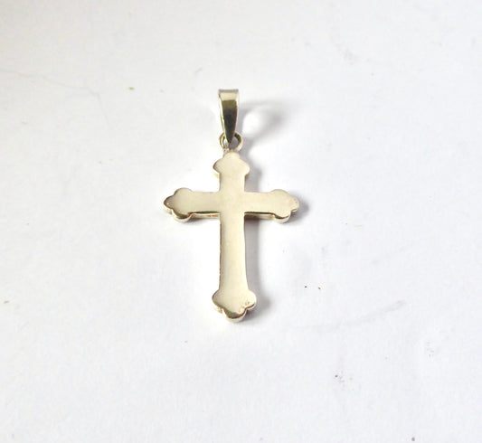 Silver Plain Cross