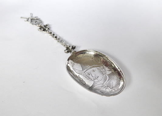 Silver Windmill Design Spoon 1913