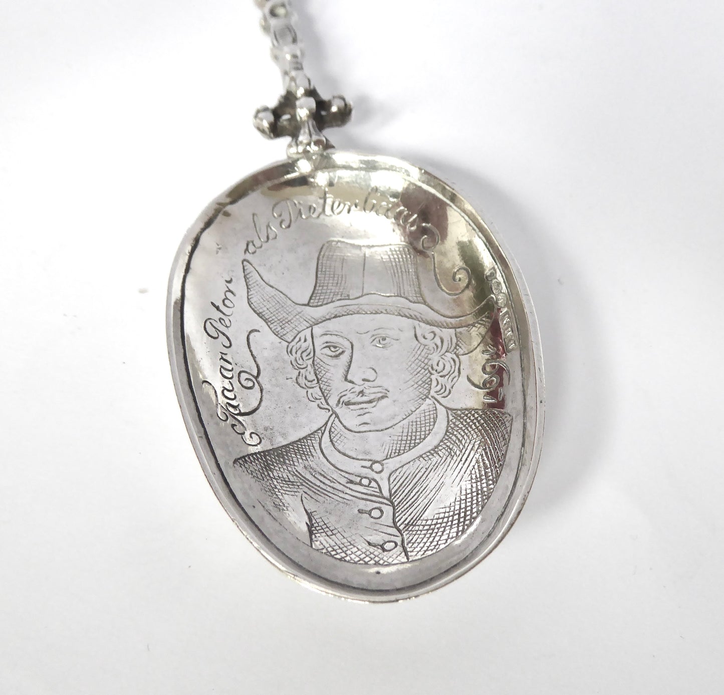 Silver Windmill Design Spoon 1913