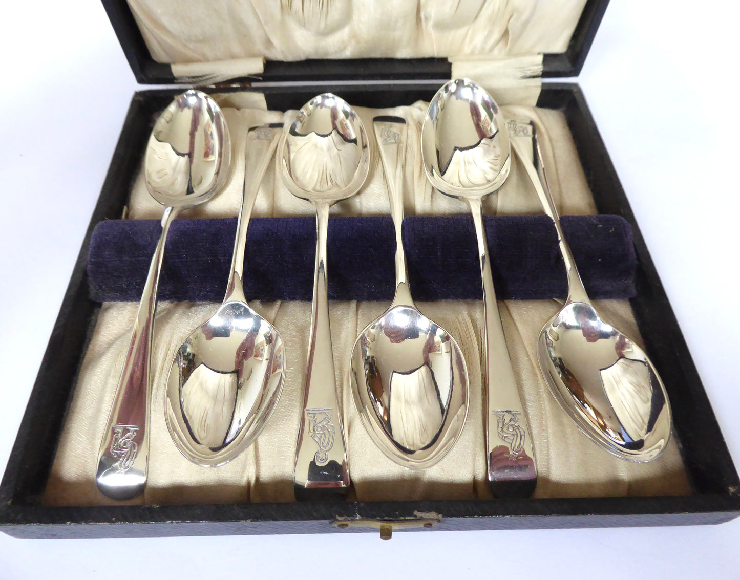Silver " Bowls " Teaspoons