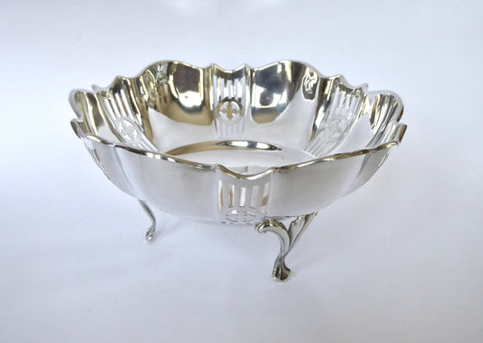 Silver Bon Bon Dish 1930