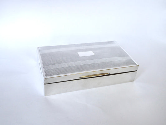 Silver Cigarette Box 1935
