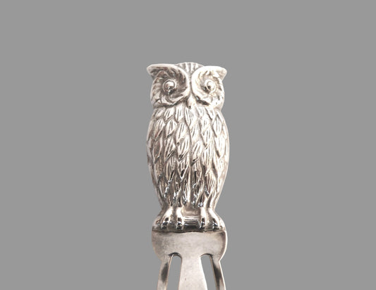 Silver Owl Bookmark