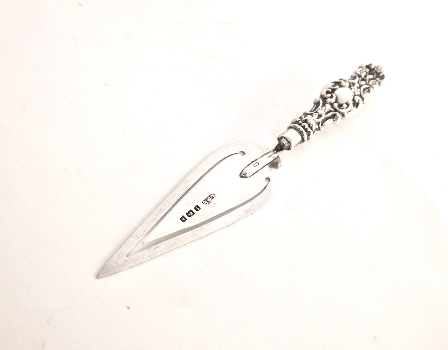Antique Silver Bookmark 1901