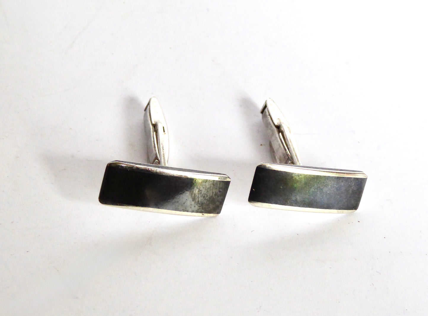 Silver Niello Cufflinks