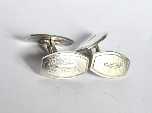 Art Deco Silver Cufflinks