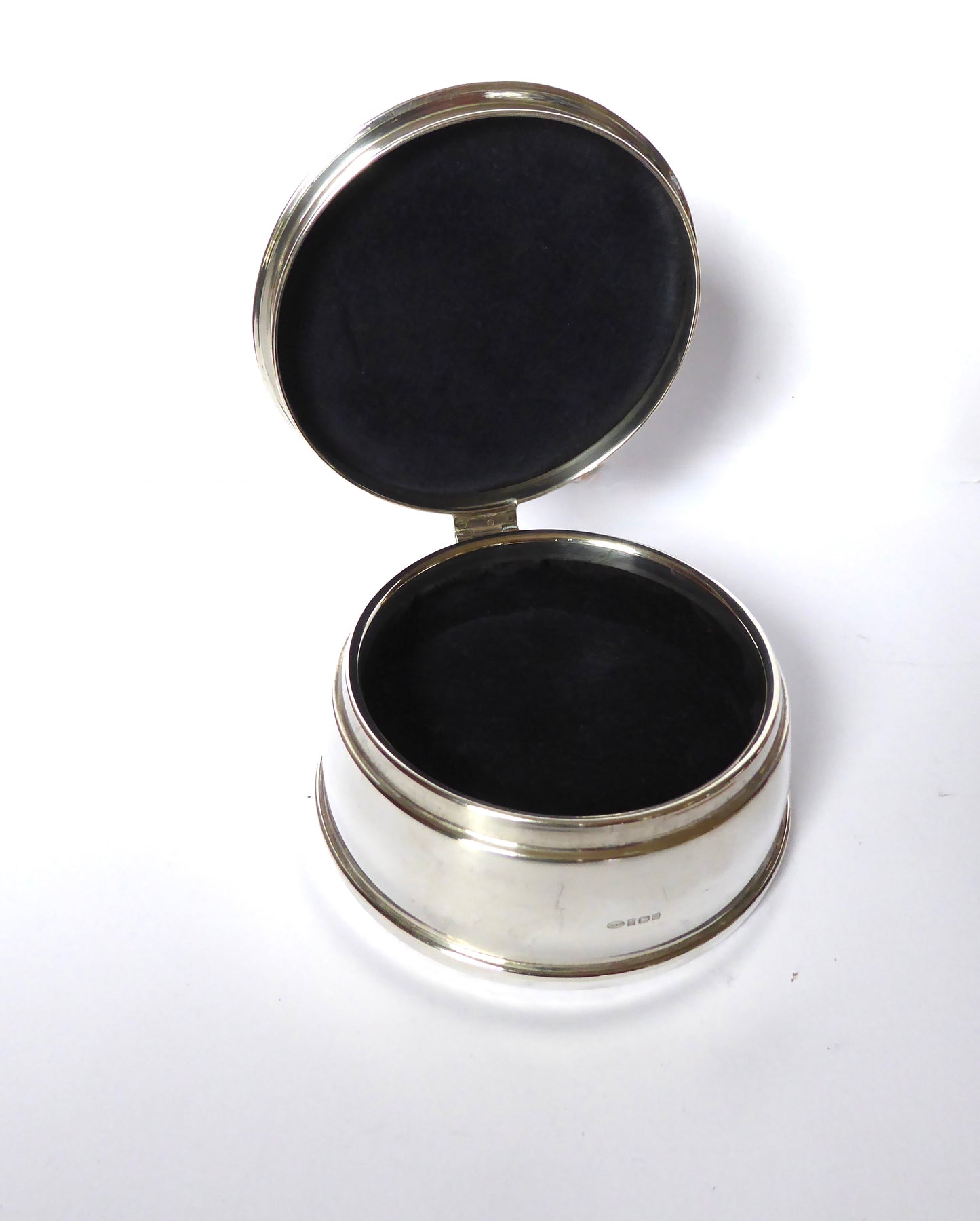 Embossed Silver Jewellery Box