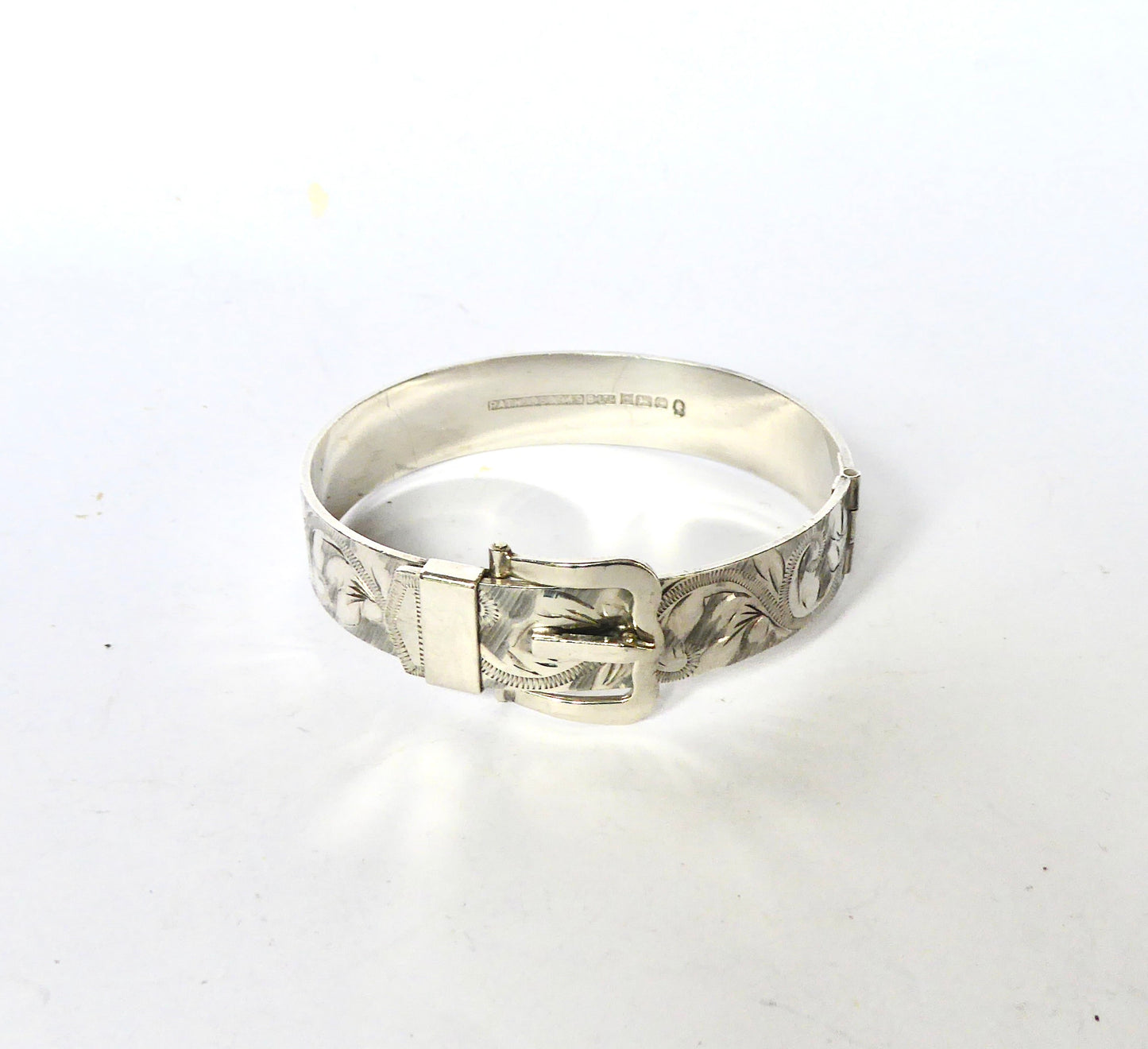 Buckle Design Silver Bracelet 1977