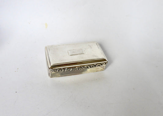 Silver Snuff Box