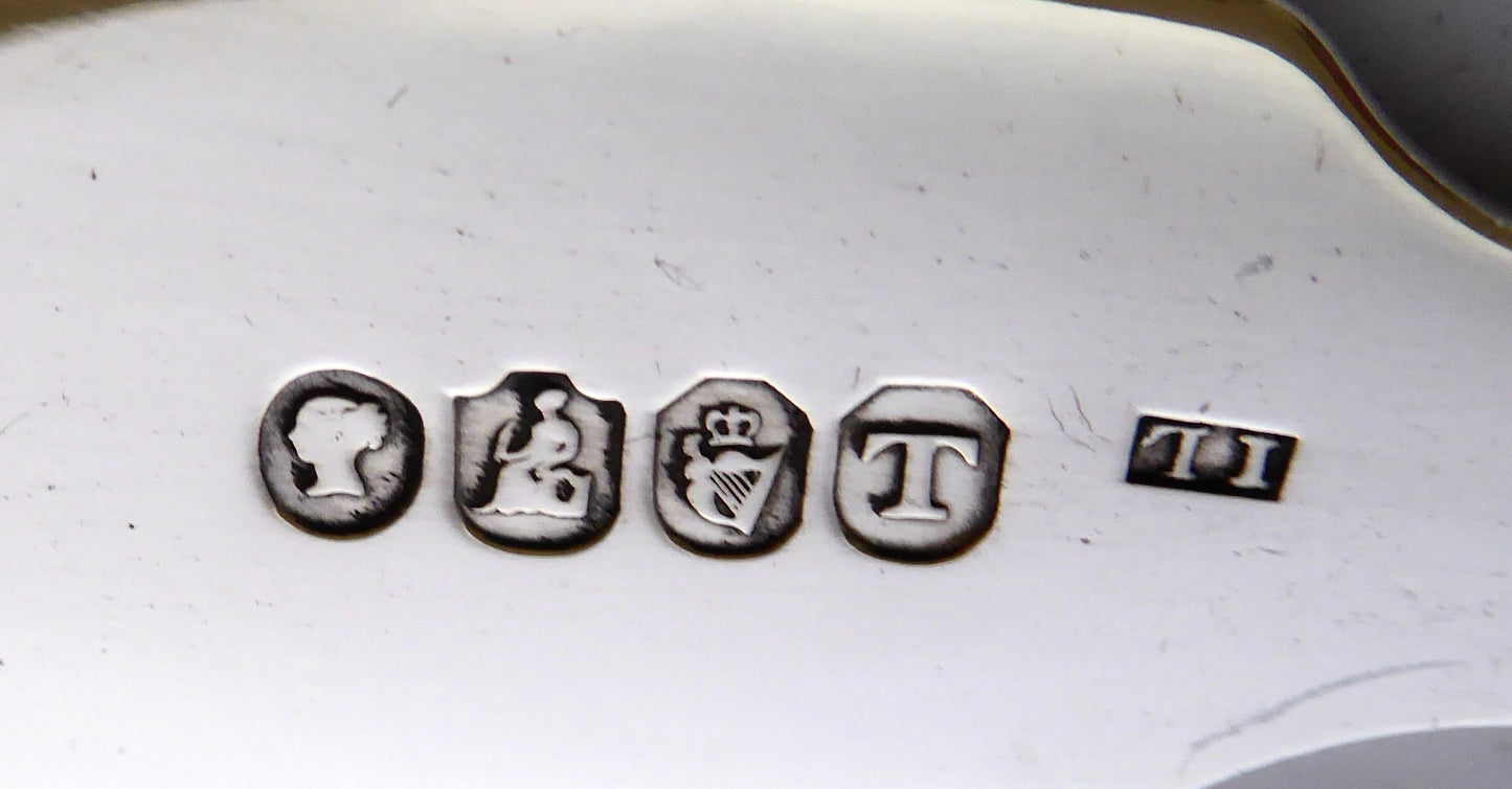 Pair of Irish Silver Tablespoons 1837