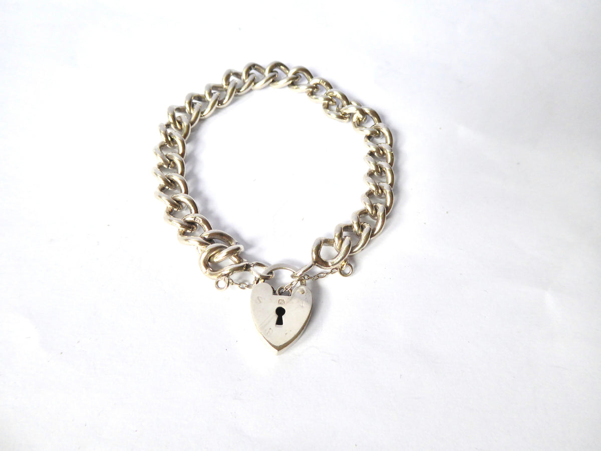 Silver Curb Link Bracelet 1965