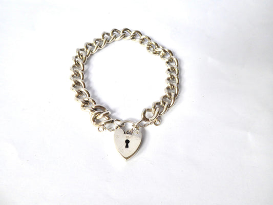Silver Curb Link Bracelet 1965