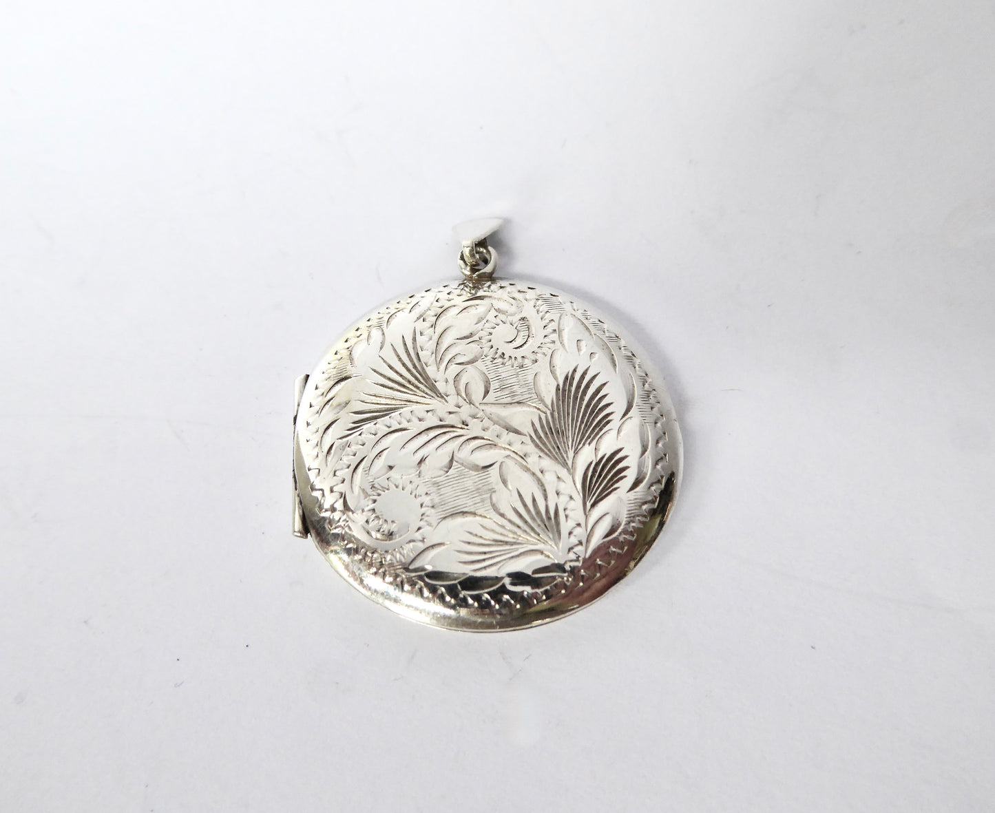 Circular Silver Locket