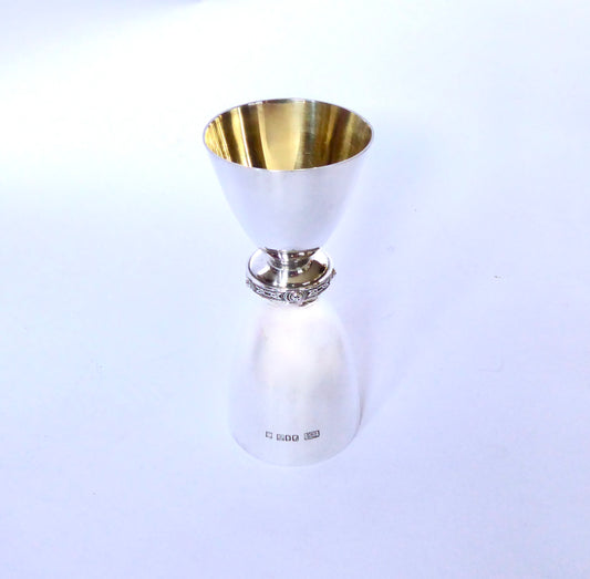 Irish Silver Drinks Measure 1966