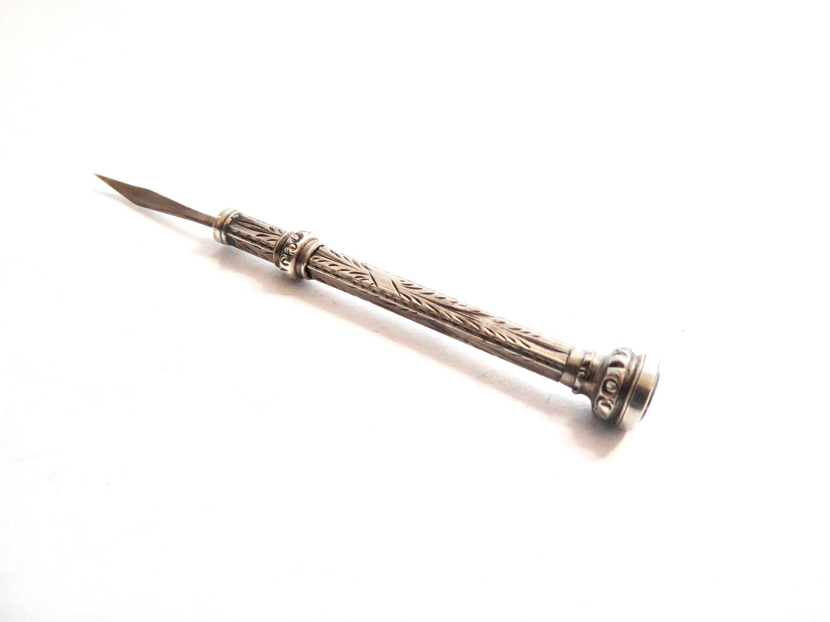 Victorian Silver Tooth Pick