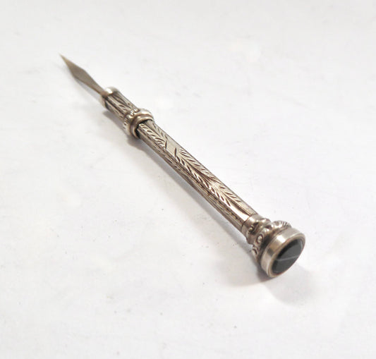 Victorian Silver Tooth Pick