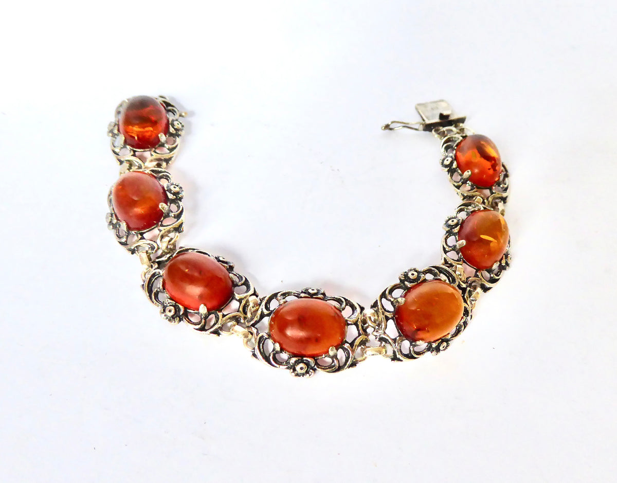 Vintage Amber Bracelet