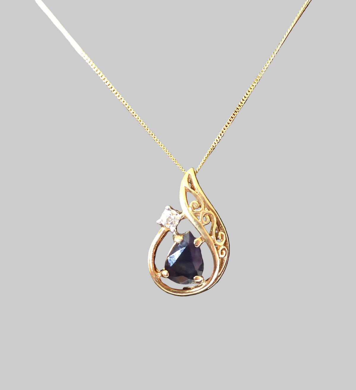 Sapphire Pendant