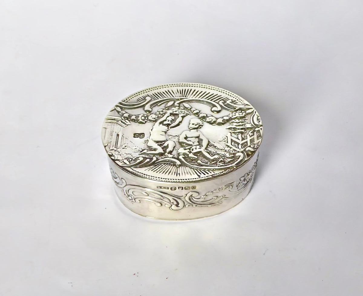 Victorian Silver Box 1900