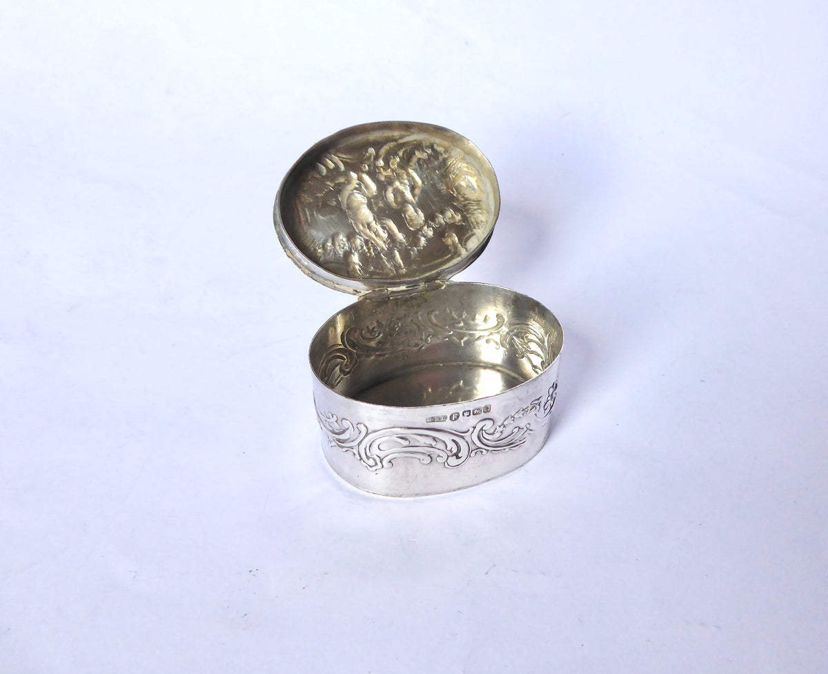Victorian Silver Box 1900