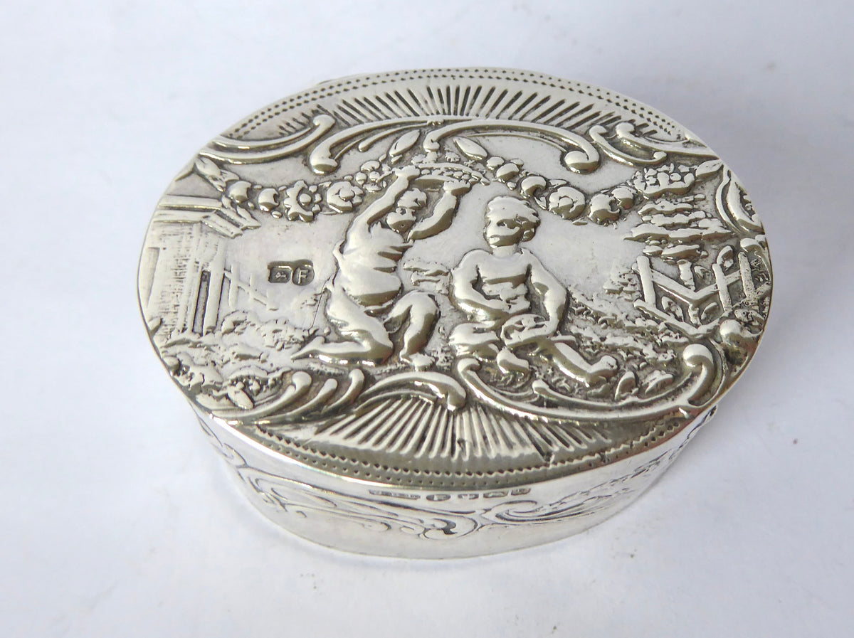 Victorian Silver Box 1900