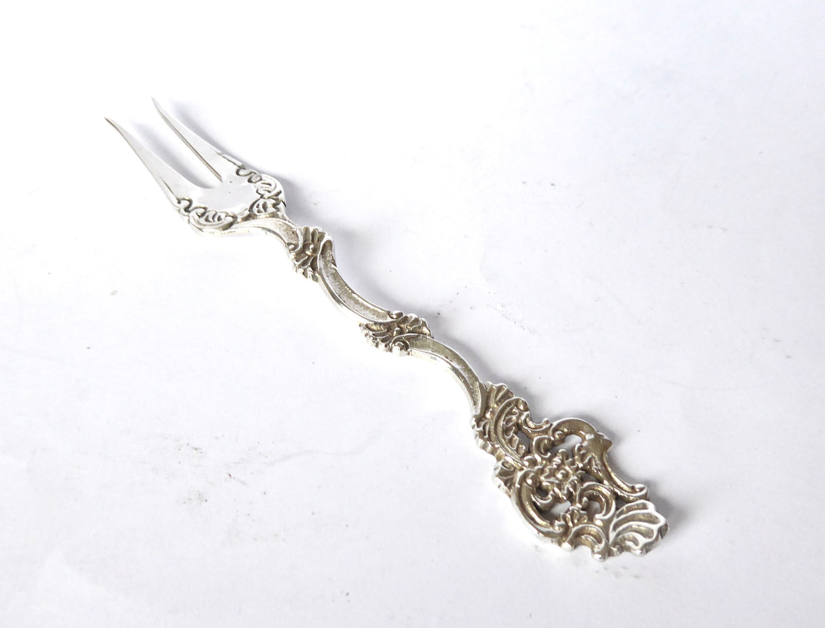 Irish Silver Pickle Fork 1968
