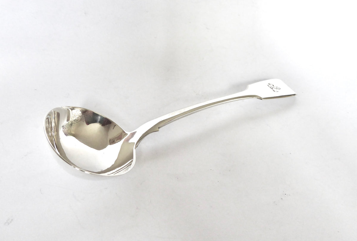 Irish Silver Sauce Ladle 1864