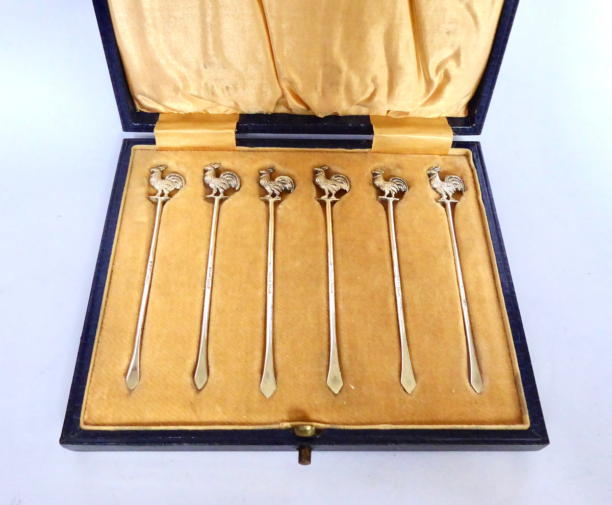 Silver Cocktail Sticks 1927