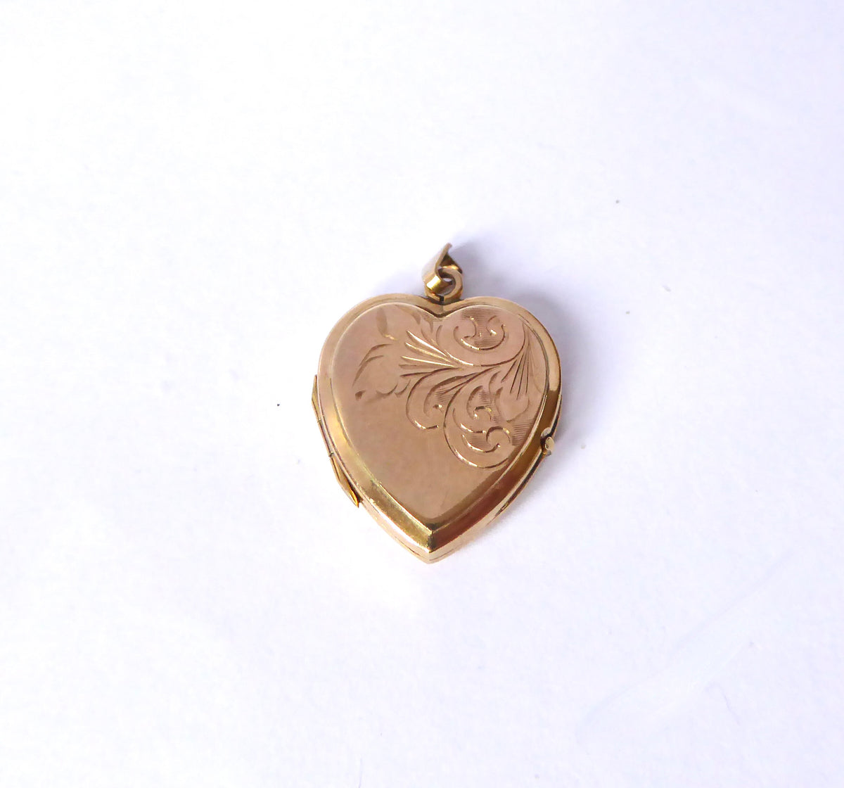 Engraved 9ct. Heart Locket