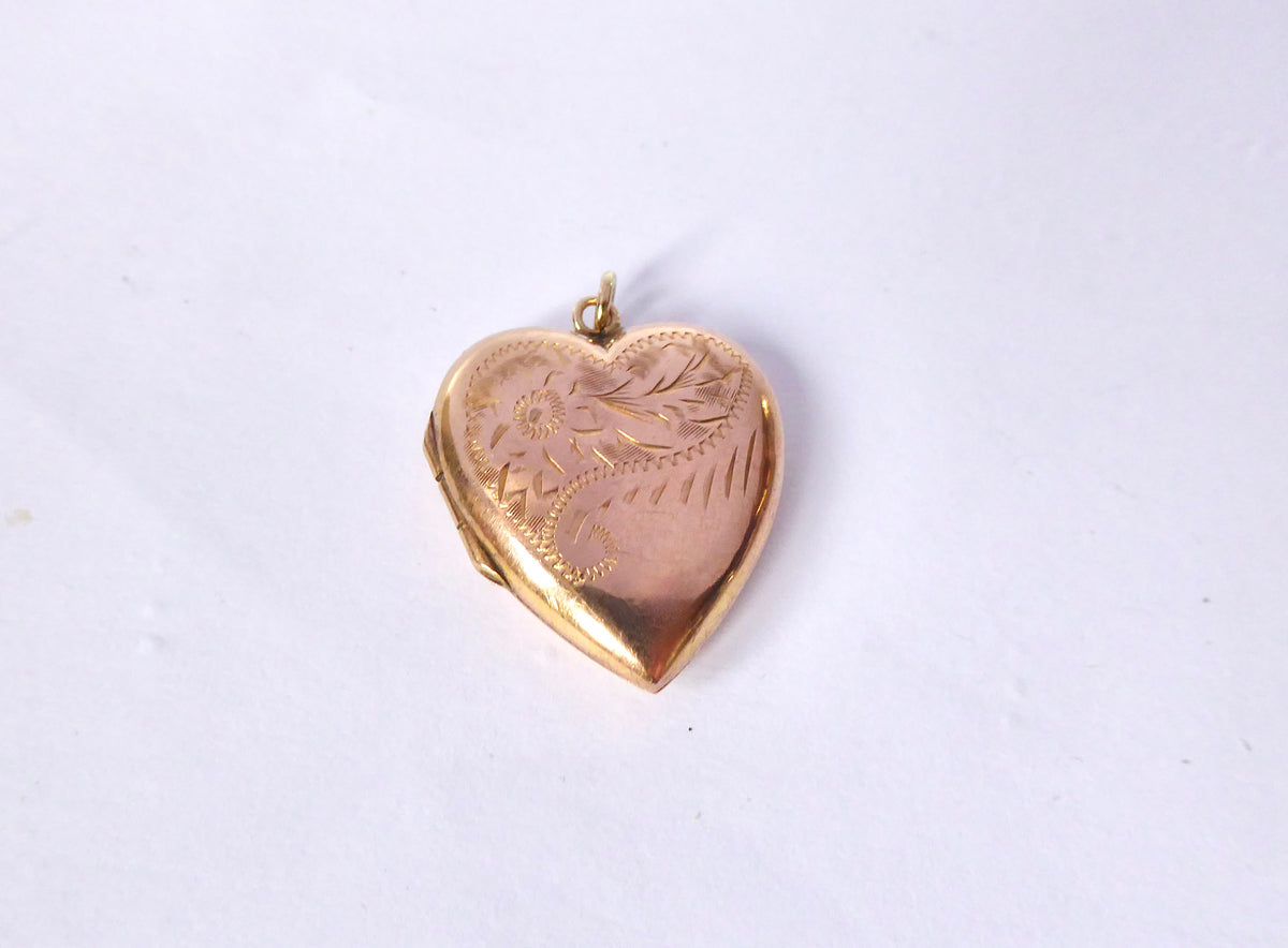 Rose Gold Heart Locket