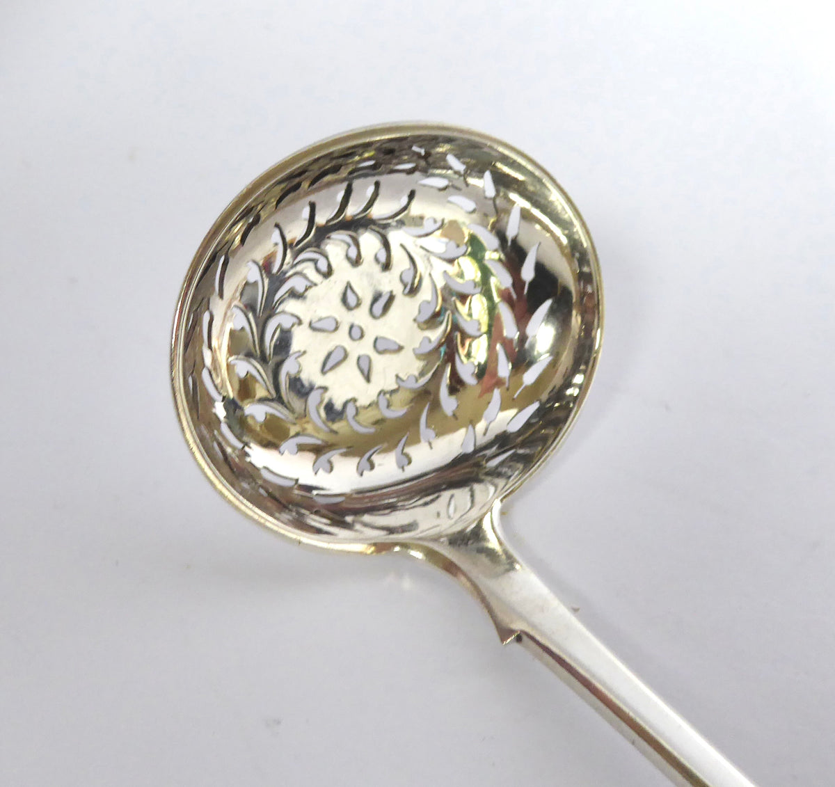 Exeter Silver Sifter Spoon 1860