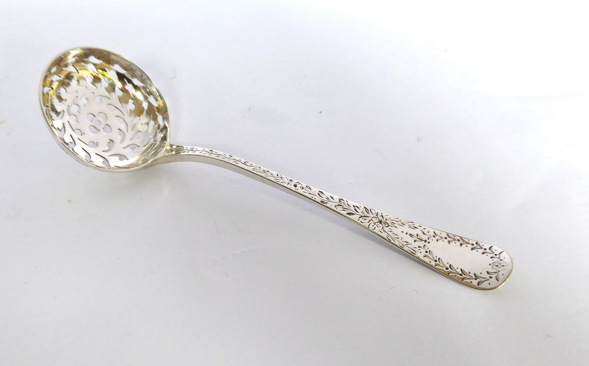 Silver Sifter Spoon 1880