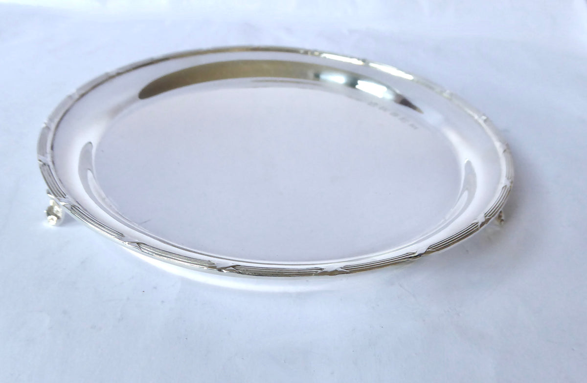 Irish Silver Salver 1966 - Moynihan, Limerick