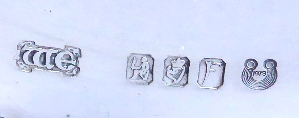 Irish Silver Tray - Wm.Egan of Cork