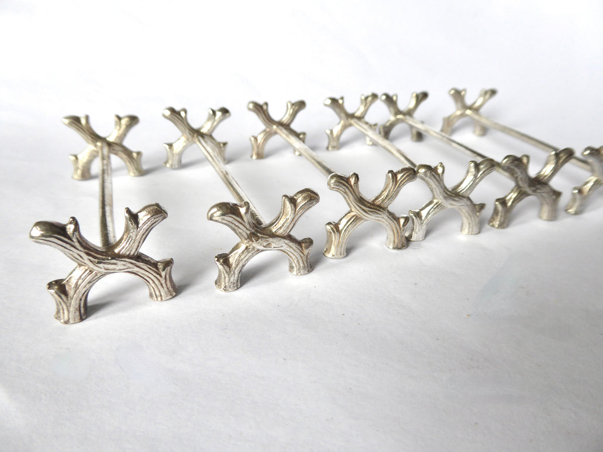 Six Vintage Knife Rests