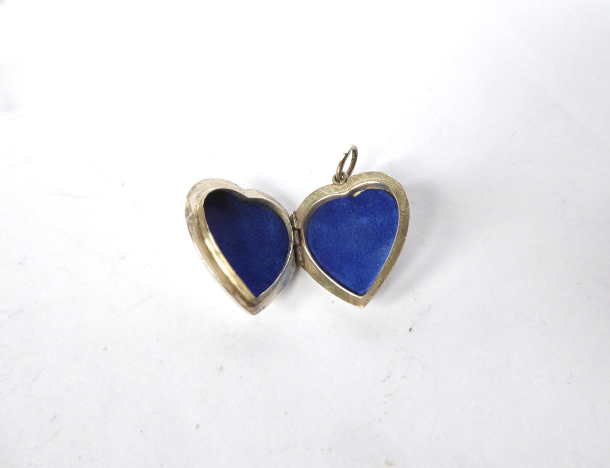 Silver Heart Shape Locket