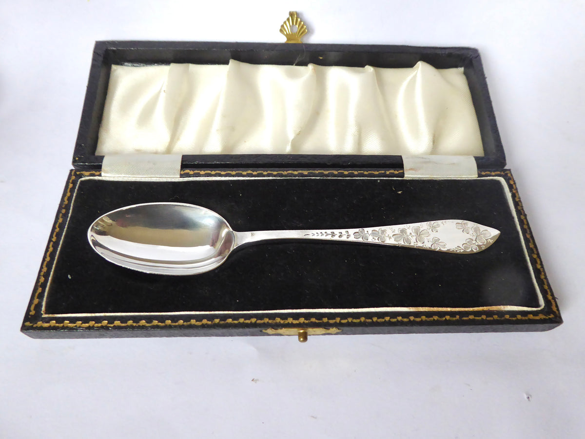 Silver Christening Spoon - West & Son