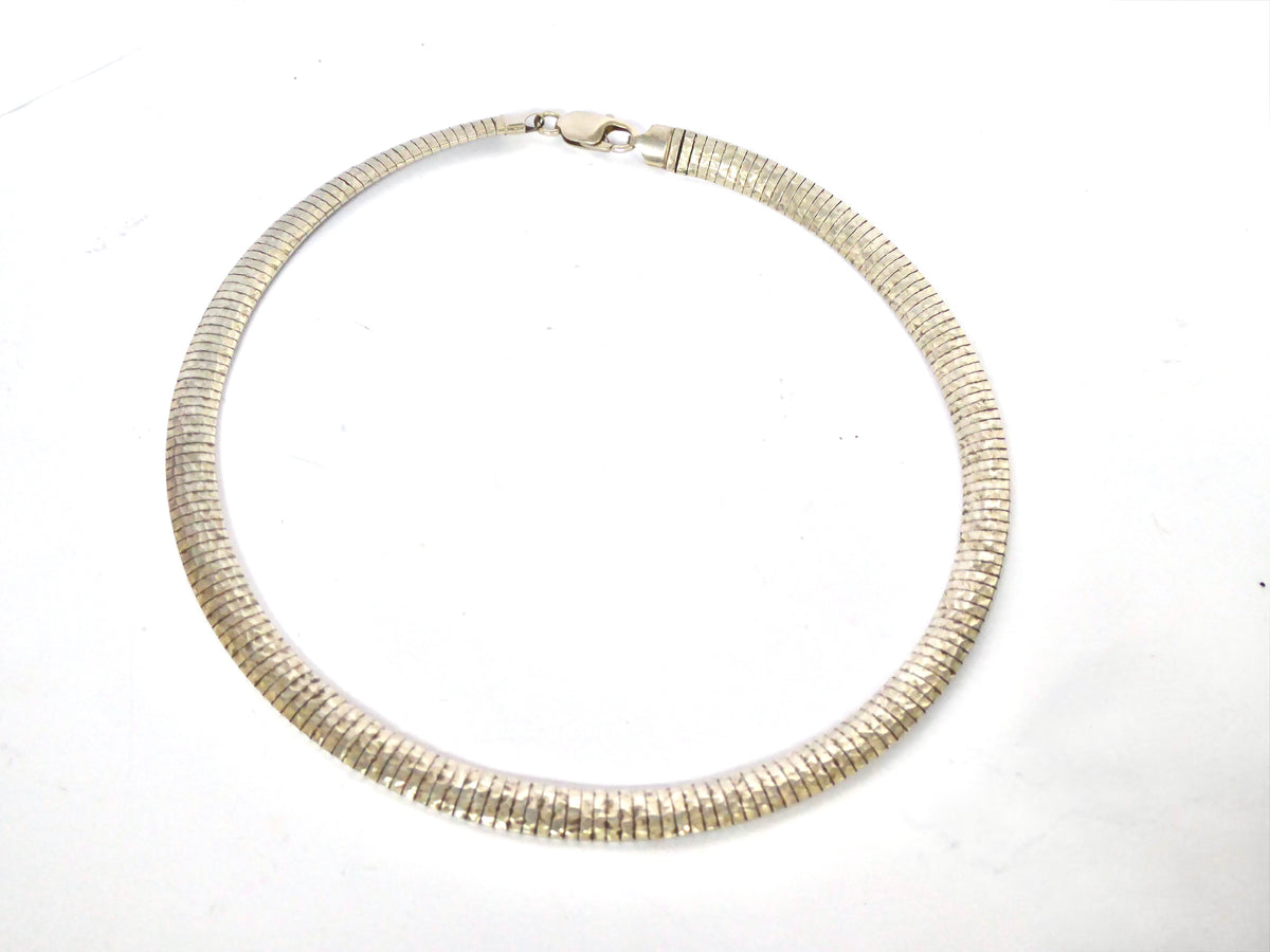 Silver Collar Necklace