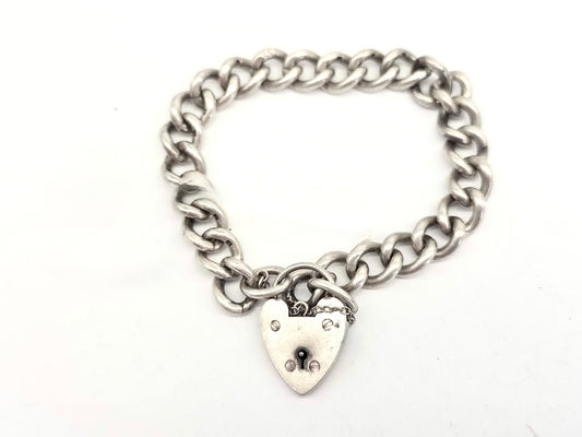 Silver Curb Link Bracelet 1965