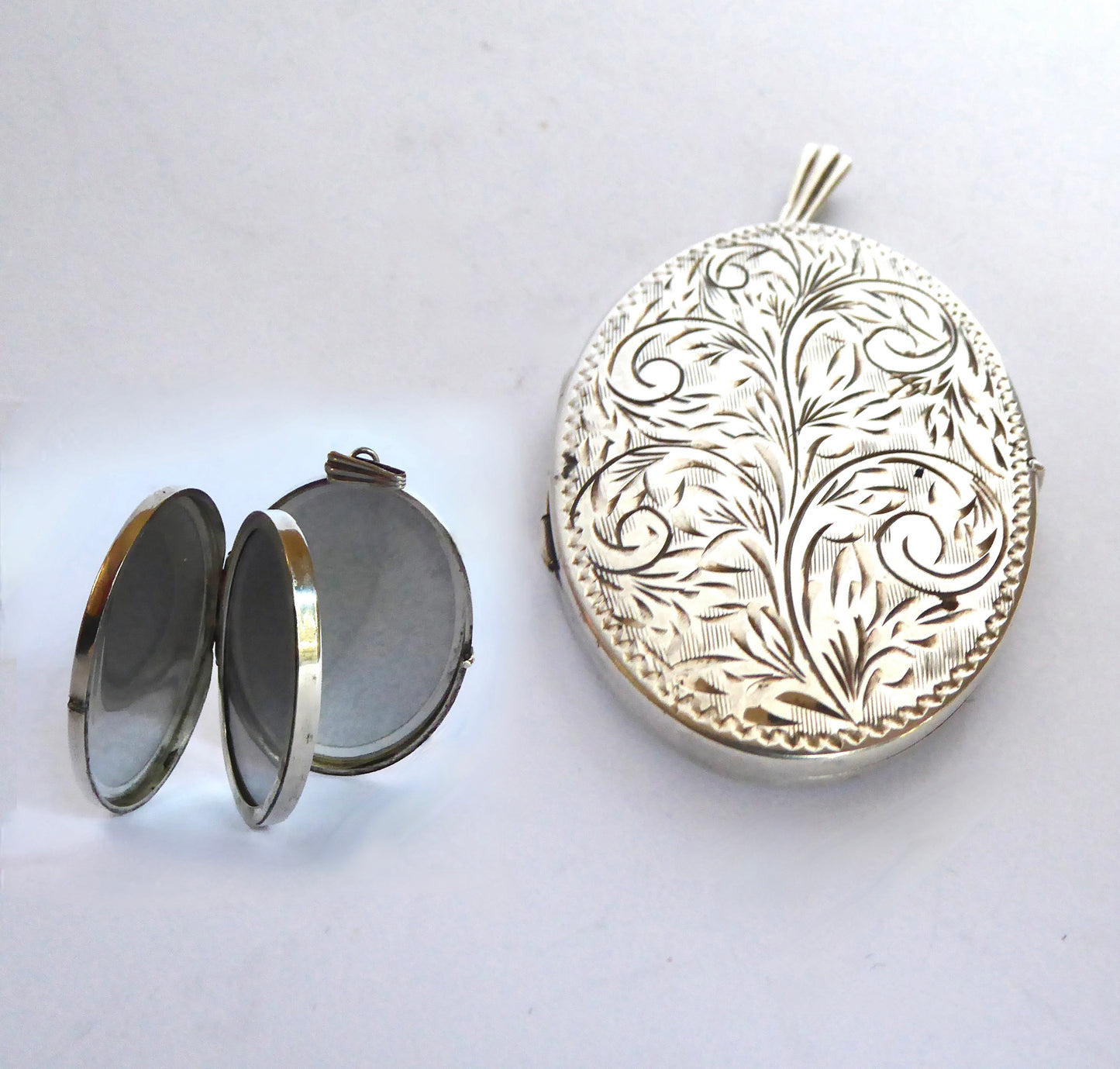 Silver Triple Locket